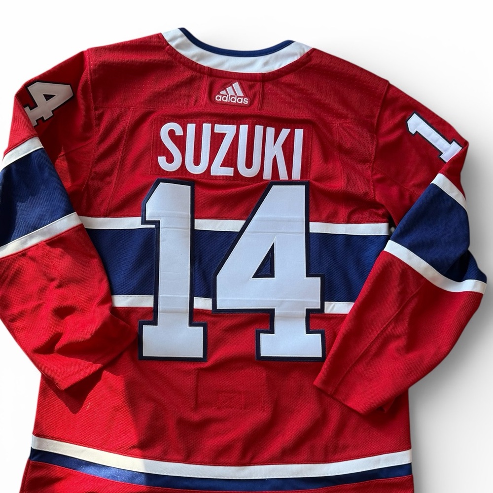 Nick Suzuki Jersey #14 for the Montreal Canadiens - Picture 2 of 5